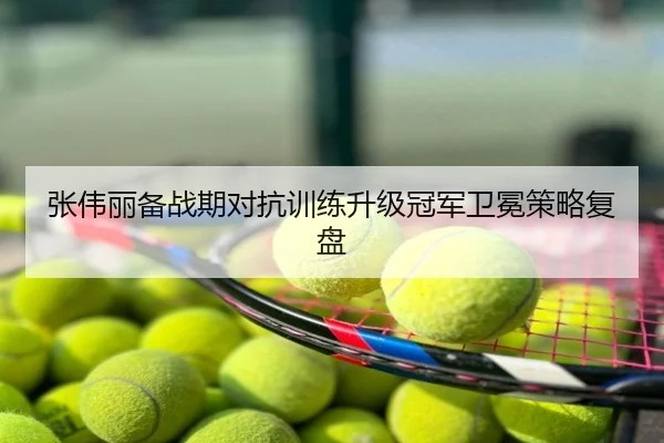 张伟丽备战期对抗训练升级冠军卫冕策略复盘